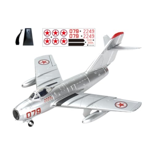 Fenteer 1:48 Fighter Building Kits DIY Flugzeughandhandwerk Montage Birthday Gift Desk Decor 3D Rätsel Kinder Montage Model Kits, Style A von Fenteer