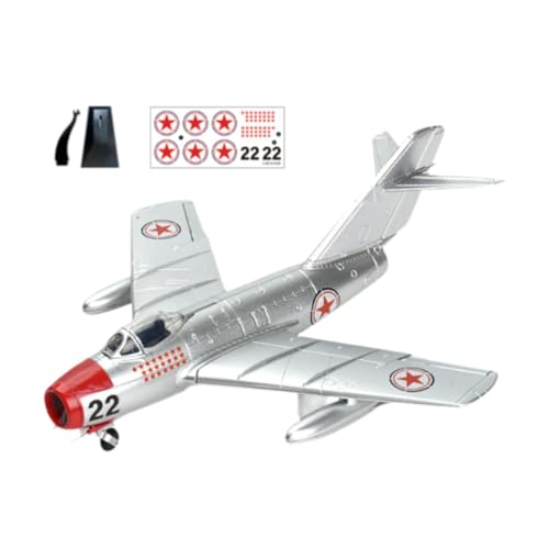 Fenteer 1:48 Fighter Building Kits DIY Flugzeughandhandwerk Montage Birthday Gift Desk Decor 3D Rätsel Kinder Montage Model Kits, Style D von Fenteer