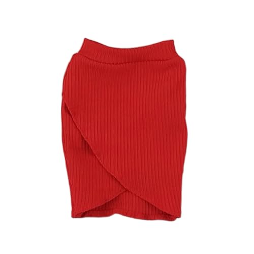 Fenteer 1:6 Actionfigur Kleidung Minikleid, Puppenkleidung, Miniaturkleidung für 12" weibliche Figuren Kostüm Accessoire, Rot von Fenteer