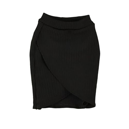 Fenteer 1:6 Actionfigur Kleidung Minikleid, Puppenkleidung, Miniaturkleidung für 12" weibliche Figuren Kostüm Accessoire, Schwarz von Fenteer