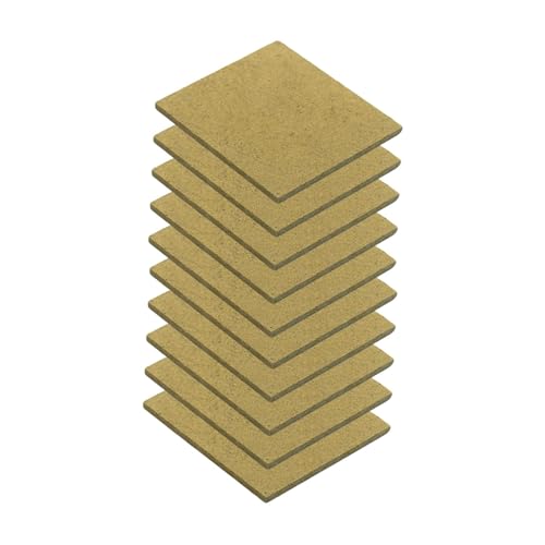 Fenteer 10x Baumodell-Grundplatten, Grundplatten, Diorama-Basen, Modellbau, Holzhausbau, Bodenplatten für Projekte, Basteln, 12cmx12cm Fenteer 10x Baumodell-Grundplatten, Grundplatten, Diorama-Basen, Modellbau, Holzhausbau, Bodenplatten für Projekte, Basteln, 12cmx12cm von Fenteer