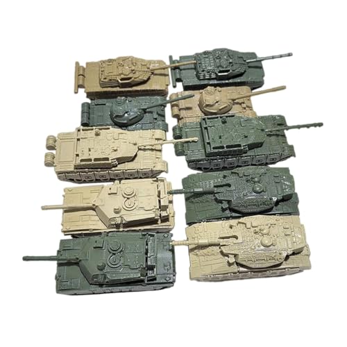 Fenteer 10x Panzermodellbausatz DIY-Montage im Maßstab 1:144 Lernspielzeug Sammlungen Gepanzerte Fahrzeuge Puzzles für Jungen, Cn Und Us Fenteer 10x Panzermodellbausatz DIY-Montage im Maßstab 1:144 Lernspielzeug Sammlungen Gepanzerte Fahrzeuge Puzzles für Jungen, Cn Und Us von Fenteer