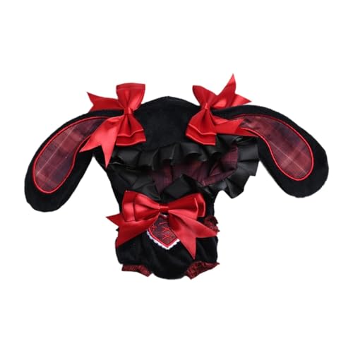 Fenteer 15/17 cm Puppenkleidung, Puppenkleidung, Kapuzen-Body, Foto-Requisiten, verkleiden Sie Sich mit stilvollen Puppenkostümen, Cartoon-Stil, für, Rot Fenteer 15/17 cm Puppenkleidung, Puppenkleidung, Kapuzen-Body, Foto-Requisiten, verkleiden Sie Sich mit stilvollen Puppenkostümen, Cartoon-Stil, für, Rot von Fenteer