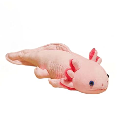 Fenteer 17,72 Zoll lebensechtes Axolotl-Plüsch-Wurfkissen, kuscheliges, dekoratives weiches Axolotl-Stofftier für Erwachsene und Kinder, ROSA Fenteer 17,72 Zoll lebensechtes Axolotl-Plüsch-Wurfkissen, kuscheliges, dekoratives weiches Axolotl-Stofftier für Erwachsene und Kinder, ROSA von Fenteer