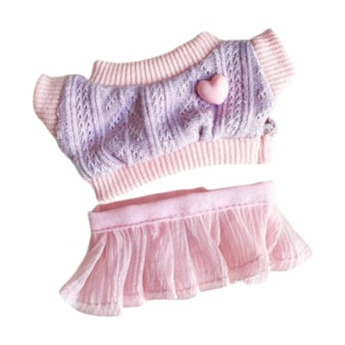 Fenteer 17 cm Mini-Puppenkleidungsset, Kostüm, Puppenzubehör, Kleidung, Puppenpullover-Outfits, Anziehsachen für Kinder, Mädchen, Geschenk, Alter 5–7, 8–10, Rosa Fenteer 17 cm Mini-Puppenkleidungsset, Kostüm, Puppenzubehör, Kleidung, Puppenpullover-Outfits, Anziehsachen für Kinder, Mädchen, Geschenk, Alter 5–7, 8–10, Rosa von Fenteer