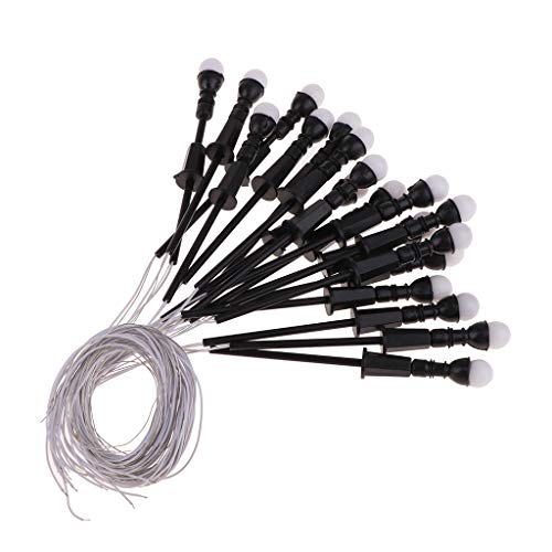 Fenteer 20pcs Einzel LED Laternen Straßenlampen Straßenbeleuchtung Modell für Modellbau, 1: 100 Fenteer 20pcs Einzel LED Laternen Straßenlampen Straßenbeleuchtung Modell für Modellbau, 1: 100 von Fenteer