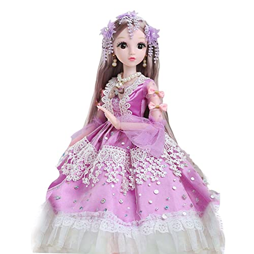 Fenteer 24 Zoll Puppe mit Kugelgelenk BJD Puppen Können Singen, Erzählen Geschichte Englisch Und Sprechen Modepuppe Prinzessin Puppe für Sammlung Puppe Spiels, Prinzessin Dailinsi Fenteer 24 Zoll Puppe mit Kugelgelenk BJD Puppen Können Singen, Erzählen Geschichte Englisch Und Sprechen Modepuppe Prinzessin Puppe für Sammlung Puppe Spiels, Prinzessin Dailinsi von Fenteer