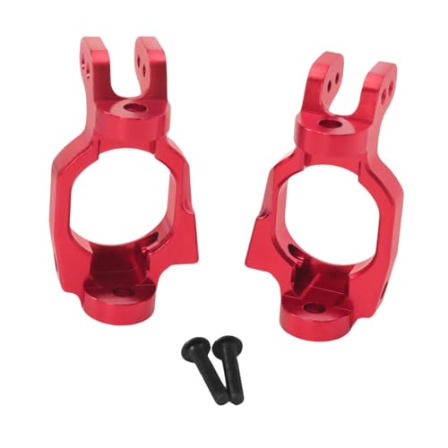 Fenteer 2X RC-Car Carriers Caster Blocks Leichte Ersatz-Hochleistungs-RC-Fahrzeugteile für Modelle im Maßstab 1:7, Rot Fenteer 2X RC-Car Carriers Caster Blocks Leichte Ersatz-Hochleistungs-RC-Fahrzeugteile für Modelle im Maßstab 1:7, Rot von Fenteer