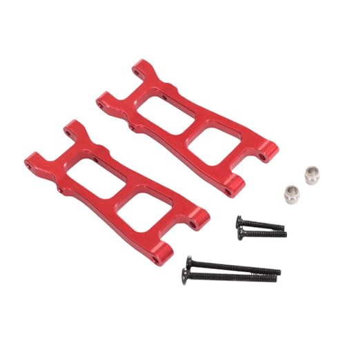 Fenteer 2X RC Hinterradaufhängung Arm Heck unteren Suspension Arm tragbar 1:20 Stabile RC -Autozubehört, Rot von Fenteer