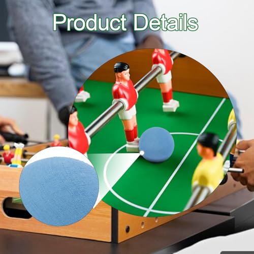Fenteer 2X Tischfußballbälle Tischfußballbälle Mini-Ersatz 1,42 Zoll für Spielspielzeug Home Recreation Room Familienspiel Fingersport, Blau von Fenteer