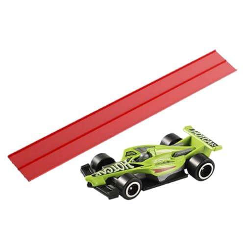 Fenteer 3,9 m Flexible Strecke mit 4 Mini-Druckgussautos, Kinderspielzeug, tragbar, kreativ zum Selbermachen, für ab 3 Jahren, Saugnapfhalterung von Fenteer
