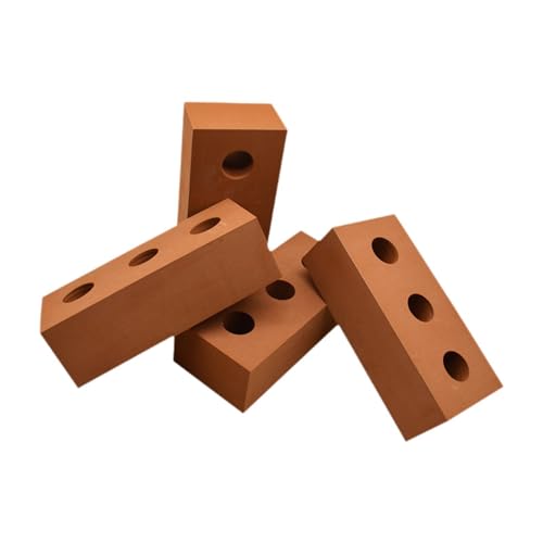 Fenteer 4 Stück Schaumbaustein für Kinder Bauspielzeug für Innen- oder Außenspiele, Eva, Ziegelsteinblöcke, Stapelblöcke für Mädchen Fenteer 4 Stück Schaumbaustein für Kinder Bauspielzeug für Innen- oder Außenspiele, Eva, Ziegelsteinblöcke, Stapelblöcke für Mädchen von Fenteer