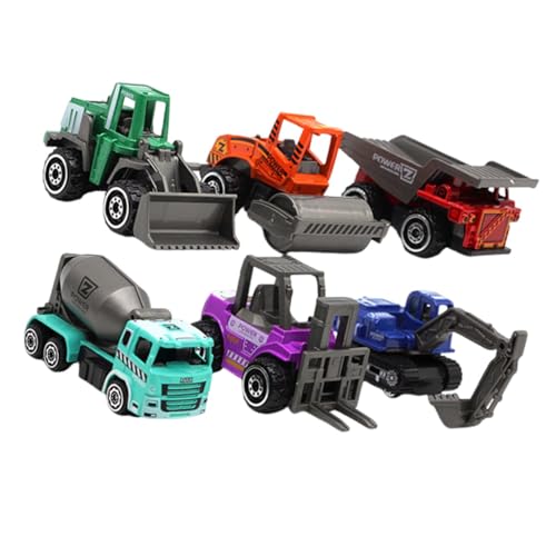 Fenteer 6X Legierung Engineering Fahrzeug Modell Bunte Engineering Spielzeug Autos Fahrzeug Bagger Mischer LKW Modelle Spielzeug für Party Fenteer 6X Legierung Engineering Fahrzeug Modell Bunte Engineering Spielzeug Autos Fahrzeug Bagger Mischer LKW Modelle Spielzeug für Party von Fenteer