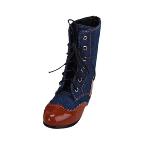 Fenteer Actionfiguren-Stiefel im Maßstab 1:4, weibliche Figurstiefel für 30 cm große Puppen, Kinder und Erwachsene, Geschenke, 12-Zoll-weibliche Puppenstiefel, Blau Fenteer Actionfiguren-Stiefel im Maßstab 1:4, weibliche Figurstiefel für 30 cm große Puppen, Kinder und Erwachsene, Geschenke, 12-Zoll-weibliche Puppenstiefel, Blau von Fenteer