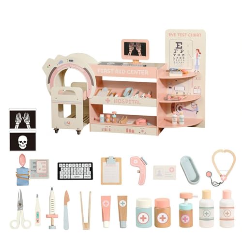 Fenteer Arztkoffer für, Arzt-Set zum Vortäuschen, interaktives pädagogisches Ärzte-Spielset, Krankenhaus zum Vortäuschen, für im Alter von 3 4 5, 114x29.5x72.5cm Fenteer Arztkoffer für, Arzt-Set zum Vortäuschen, interaktives pädagogisches Ärzte-Spielset, Krankenhaus zum Vortäuschen, für im Alter von 3 4 5, 114x29.5x72.5cm von Fenteer