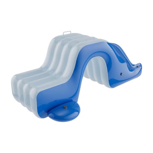 Fenteer Aufblasbare Poolrutsche, aufblasbares Spielzentrum, Aktivitätszentrum, lustiges Schwimmbadspielzeug, Spielspiel im Freien für Garten, Balkon, Blau Und Weiß Fenteer Aufblasbare Poolrutsche, aufblasbares Spielzentrum, Aktivitätszentrum, lustiges Schwimmbadspielzeug, Spielspiel im Freien für Garten, Balkon, Blau Und Weiß von Fenteer