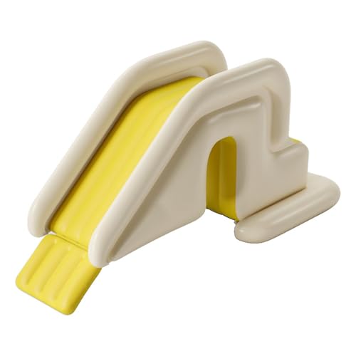 Fenteer Aufblasbare Wasserrutsche, strapazierfähig, für, professionell, aufzubauen, PVC, praktisches Zubehör, für den Innen- und, Gelb von Fenteer
