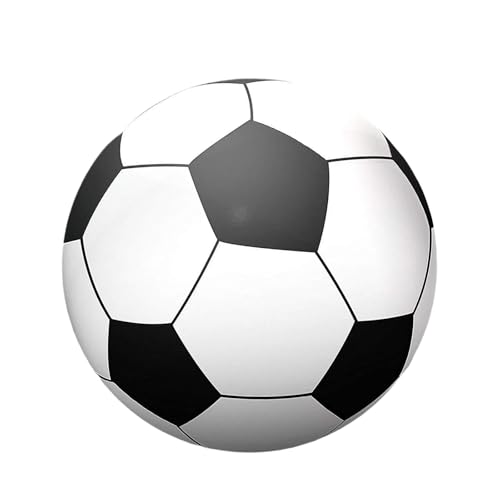 Fenteer Aufblasbarer Strandball, Fußball-Dekoration, lustiges Zubehör, Schwimmbad-Spielzeug, Wasserspielzeug für Jungen und Mädchen, Schwimmbad im Freien, 70 cm Durchmesser Fenteer Aufblasbarer Strandball, Fußball-Dekoration, lustiges Zubehör, Schwimmbad-Spielzeug, Wasserspielzeug für Jungen und Mädchen, Schwimmbad im Freien, 70 cm Durchmesser von Fenteer