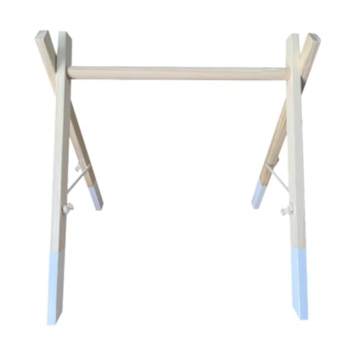 Fenteer Baby-Fitnessstudio aus Holz, Babyspielzeug, Aktivitätszentrum, Babyzimmer-Dekoration, Hängestange für Aktivitäts-Fitnessstudio für Kleinkinder, Weiß Fenteer Baby-Fitnessstudio aus Holz, Babyspielzeug, Aktivitätszentrum, Babyzimmer-Dekoration, Hängestange für Aktivitäts-Fitnessstudio für Kleinkinder, Weiß von Fenteer