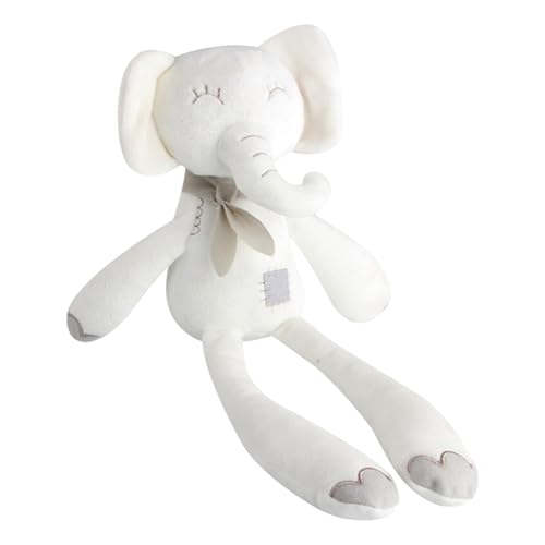 Fenteer Baby-Sicherheitsdecke, Schlafbeschwichtigungstuch, Decke in Elefantenform, Stofftierdecke, sensorisches Spielzeug für Babys Fenteer Baby-Sicherheitsdecke, Schlafbeschwichtigungstuch, Decke in Elefantenform, Stofftierdecke, sensorisches Spielzeug für Babys von Fenteer