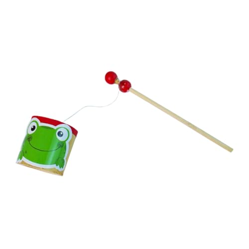 Fenteer Bambusfrosch-Spielzeug für, Akustikgenerator, traditionell, lustig, realistisch, Lernspielzeug, für, Kindergartengeschenk von Fenteer