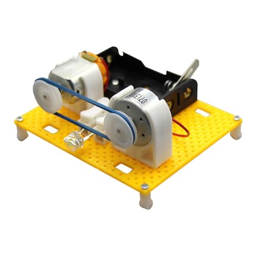 Fenteer Bildungsmodell Spielzeug Elektromotormodell Elektronische einfache Montage -Erfindung Spielzeug Labor Labor -Lehrwerkzeug DIY Motor Generator Kits Fenteer Bildungsmodell Spielzeug Elektromotormodell Elektronische einfache Montage -Erfindung Spielzeug Labor Labor -Lehrwerkzeug DIY Motor Generator Kits von Fenteer