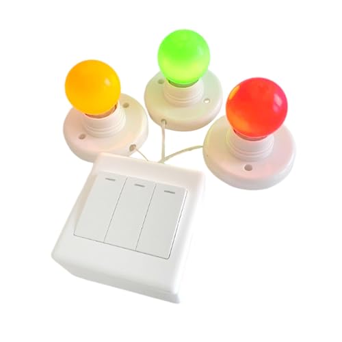 Fenteer Busy Board DIY-Zubehör mit Schalter, Motorik-Frühpädagogisches Spielzeug, Aktivitätsbrett-Material, LED-Schalter für, Jungen, Auto von Fenteer