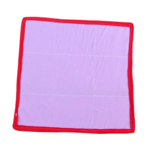 Fenteer Busy Board-Teil, DIY-Teil, Hand-on-Fähigkeit, frühes Lernspiel, intellektuelle Entwicklung, sensorische Brettdecke für Jungen und Mädchen, Lila von Fenteer