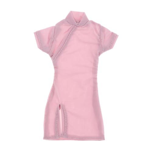 Fenteer Cheongsam-Kleid für Damen im Maßstab 1:6, elastisches Mini-Puppenkleid, modische, stilvolle Actionfiguren-Kleidung für weibliche Figuren im Maßstab 12, Lila Fenteer Cheongsam-Kleid für Damen im Maßstab 1:6, elastisches Mini-Puppenkleid, modische, stilvolle Actionfiguren-Kleidung für weibliche Figuren im Maßstab 12, Lila von Fenteer