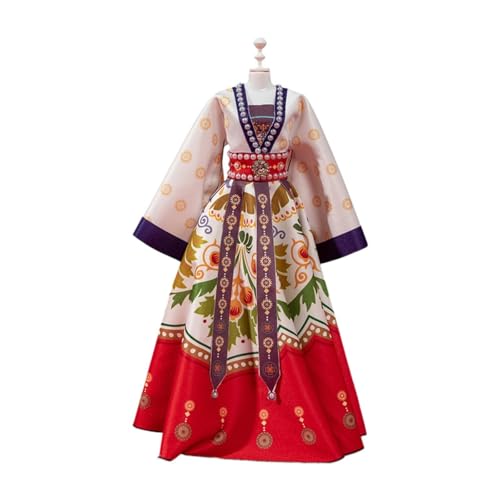 Fenteer Chinesisch traditionelle alte Puppenkleidung Party Kleid Kleid Stilvolle Kostümpuppe Kleidung Han Chinese Kleid für DIY -Kunst, Stil B5 von Fenteer