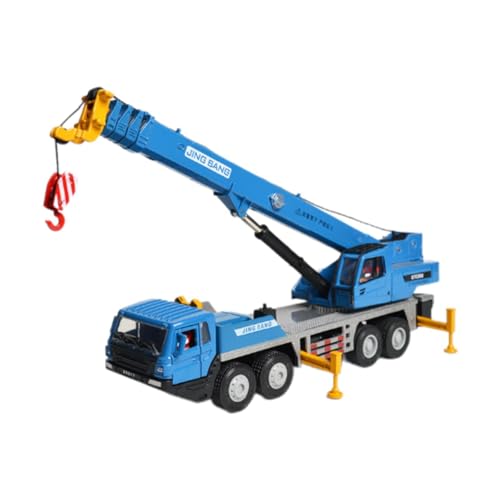 Fenteer Crane Truck Construction Vehicle Toy Stiecast Model Spielzeuggeschenk Realistische Dekorationstechnik -LKW Legierung für Kinder im Alter von 3+, Blau Fenteer Crane Truck Construction Vehicle Toy Stiecast Model Spielzeuggeschenk Realistische Dekorationstechnik -LKW Legierung für Kinder im Alter von 3+, Blau von Fenteer