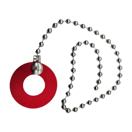 Fenteer Cymbal Chain Chain Effect -Gerät Ersetzen Sie Jazztrommeln Tragbare Jazz -Drum -Fitments professionelle Jazz -Drumszubehör, Rot von Fenteer