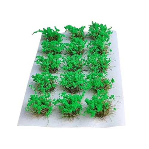 Fenteer DIY Miniatur-Blumenhaufen, künstliches Modellgras, mehrfarbiges, Vegetationsgruppen, Grasbüschel für Modellbau-Gelände, GrÜn Fenteer DIY Miniatur-Blumenhaufen, künstliches Modellgras, mehrfarbiges, Vegetationsgruppen, Grasbüschel für Modellbau-Gelände, GrÜn von Fenteer