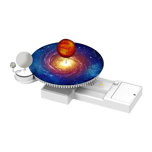 Fenteer DIY Modellbausatz mit Farbe Und Pinsel, Sonne, Erde, Mond, Orbitalmodell von Fenteer