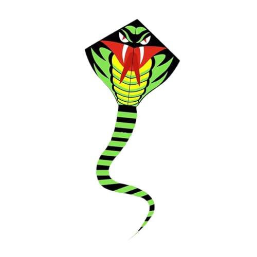 Fenteer Drachenspielzeug in Schlangenform, Aktivität, leicht zu kontrollierendes Spiel, entspannender Einleiner-Drachen, riesig, für Freizeitausflüge im Park, 1 M X 0.8 X 8.2 M von Fenteer
