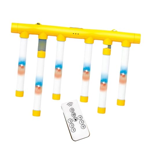 Fenteer Drop Sticks Game Hand Eye Coordination Fun, Familienspiel, einstellbare Geschwindigkeit, Handspielspielzeug für Handforschungsspiele für Erwachsene, Gelb Fenteer Drop Sticks Game Hand Eye Coordination Fun, Familienspiel, einstellbare Geschwindigkeit, Handspielspielzeug für Handforschungsspiele für Erwachsene, Gelb von Fenteer