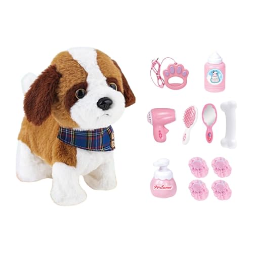 Fenteer Elektrisches Haustierspielzeug, wandelndes, Geburtstagsgeschenk für Kinder, Haustierspielzeug, Katze, Kuscheltier für Kleinkinder im, Corgi Fenteer Elektrisches Haustierspielzeug, wandelndes, Geburtstagsgeschenk für Kinder, Haustierspielzeug, Katze, Kuscheltier für Kleinkinder im, Corgi von Fenteer