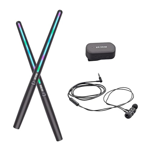 Fenteer Elektronische Drum Set Electric Air Drumstick Set Geschenk Leichte Taschengröße Accessoires für Erwachsene im Innenbereich Outdoor -Enthusiasten, Ohne Pedale Fenteer Elektronische Drum Set Electric Air Drumstick Set Geschenk Leichte Taschengröße Accessoires für Erwachsene im Innenbereich Outdoor -Enthusiasten, Ohne Pedale von Fenteer
