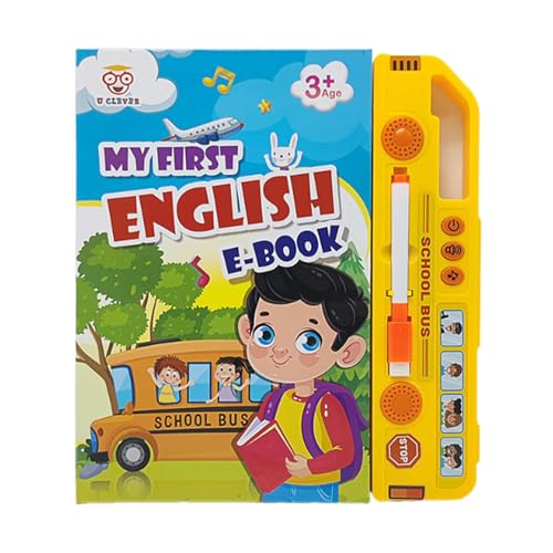 Fenteer Erste englische Wörter, Klangbuch, pädagogisches, kreatives Entwicklungs-Audio-Soundbuch für frühe Lernen, Geschenk für Jungen und Mädchen, Fenteer Erste englische Wörter, Klangbuch, pädagogisches, kreatives Entwicklungs-Audio-Soundbuch für frühe Lernen, Geschenk für Jungen und Mädchen, von Fenteer