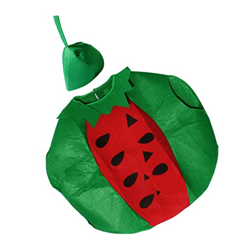 Fenteer Erwachsene Obst/Frucht Kostüm mit Hut, Größe: 74 x 89cm, Wassermelone von Fenteer