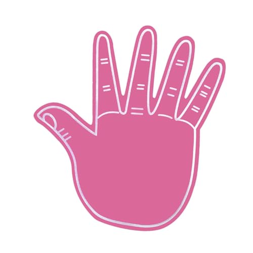 Fenteer Eva Foam Hand Handschuhe, Riesenschaumfinger, kreative Jubelhandschuhe, Cheerleading Finger Hand für Spiele, Sport, Events, Party, Rosa Fenteer Eva Foam Hand Handschuhe, Riesenschaumfinger, kreative Jubelhandschuhe, Cheerleading Finger Hand für Spiele, Sport, Events, Party, Rosa von Fenteer