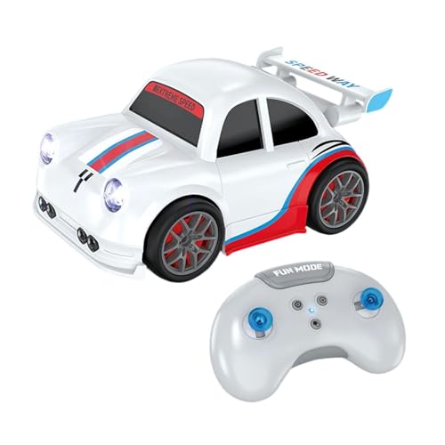 Fenteer Ferngesteuertes Auto, Spielzeug, Hobby, RC-Auto, Folgemodus, RC-Fahrzeug, Lernspielzeug für Jungen und Mädchen, fantasievolles Spielen, Weiß von Fenteer