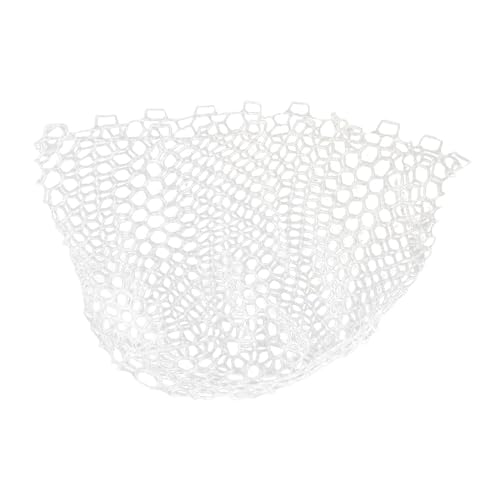 Fenteer Fischernetz-Ersatz-Silikonnetz, faltbar, leicht, für Süßwasser, Salzwasser, Netznetz, Outdoor-Angelwerkzeug-Zubehör, 125cmx45cm von Fenteer