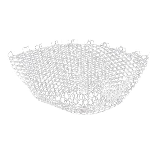 Fenteer Fischernetz-Ersatz-Silikonnetz, faltbar, leicht, für Süßwasser, Salzwasser, Netznetz, Outdoor-Angelwerkzeug-Zubehör, 157cmx30cm von Fenteer