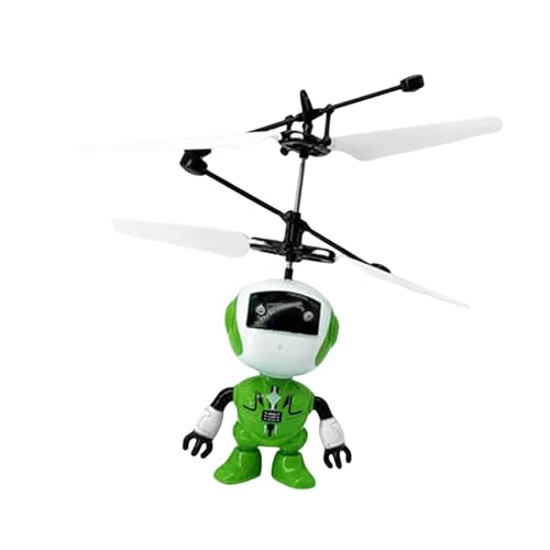 Fenteer Fliegendes Roboterspielzeug, Fliegender Ball, leicht, einfach zu steuern, fliegendes Spielzeug für Jungen, Induktionshubschrauber für Jungen und, GrÜn Fenteer Fliegendes Roboterspielzeug, Fliegender Ball, leicht, einfach zu steuern, fliegendes Spielzeug für Jungen, Induktionshubschrauber für Jungen und, GrÜn von Fenteer