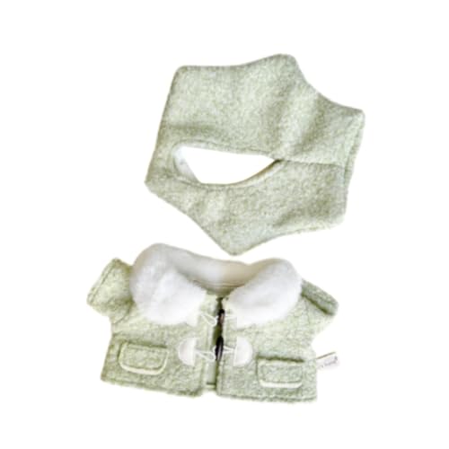 Fenteer Gefüllte Puppenkleidung, Verkleiden mit Hut, Machen Sie Ihre eigenen Puppen, Lebendige Plüschpuppenkleidung, Plüschfigurenkleidung für, GrÜn Fenteer Gefüllte Puppenkleidung, Verkleiden mit Hut, Machen Sie Ihre eigenen Puppen, Lebendige Plüschpuppenkleidung, Plüschfigurenkleidung für, GrÜn von Fenteer