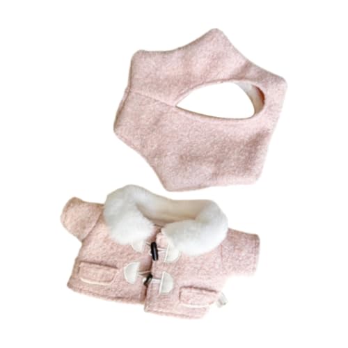 Fenteer Gefüllte Puppenkleidung, Verkleiden mit Hut, Machen Sie Ihre eigenen Puppen, Lebendige Plüschpuppenkleidung, Plüschfigurenkleidung für, Rosa Fenteer Gefüllte Puppenkleidung, Verkleiden mit Hut, Machen Sie Ihre eigenen Puppen, Lebendige Plüschpuppenkleidung, Plüschfigurenkleidung für, Rosa von Fenteer