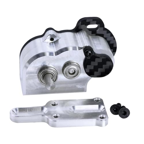 Fenteer Getriebe für Cheater Rigs RC-Modellfahrzeugteil im Maßstab 1:10, multifunktional, mit Ersatz-Slipper-Pad, Silber von Fenteer