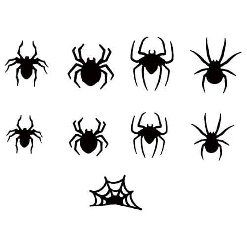 Fenteer Halloween-Wandaufkleber, Wandkunst-Dekoration, leuchtende Fensteraufkleber für Feiertage, Bauernhaus-Partys, Festivals, 9 StÜcke Fenteer Halloween-Wandaufkleber, Wandkunst-Dekoration, leuchtende Fensteraufkleber für Feiertage, Bauernhaus-Partys, Festivals, 9 StÜcke von Fenteer