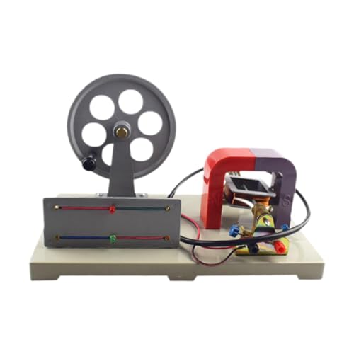 Fenteer Handgenerator Bildungsinstrument Physik Unterricht Tool Elektromotor DIY Generator Lehrexperiment für Schüler von Fenteer